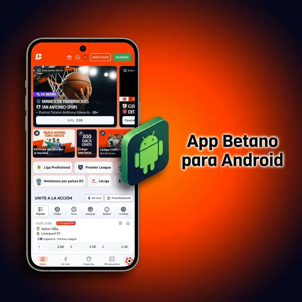 App Betano para Android: descarga gratuita del APK, requisitos mínimos y dispositivos compatibles en Argentina