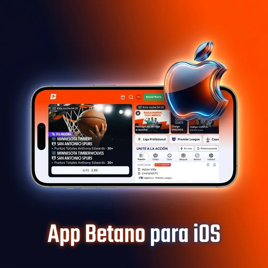 App Betano para iOS en iPhone y iPad con requisitos del sistema y dispositivos compatibles en Argentina