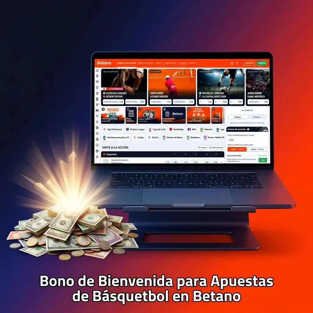 Bono de bienvenida Betano para apuestas de básquetbol en Argentina con crédito extra al primer depósito