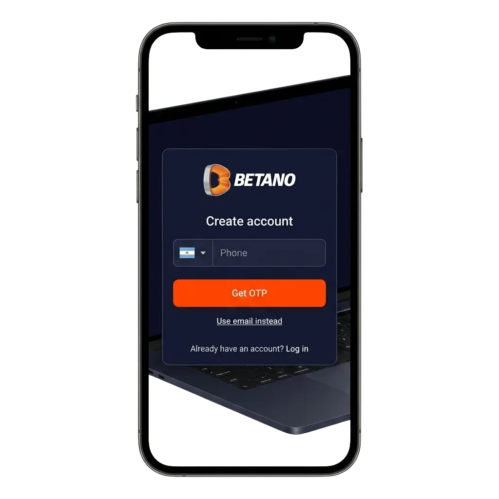 Proceso de registro en Betano Argentina: creá tu cuenta y accedé a apuestas deportivas y casino en línea.